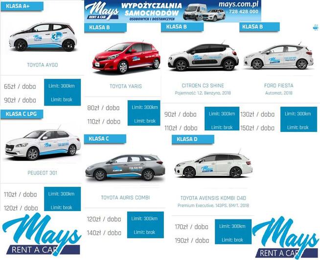 wynajem aut