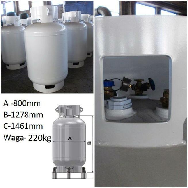 Zbiornik naziemny 500 litrów bez UDT