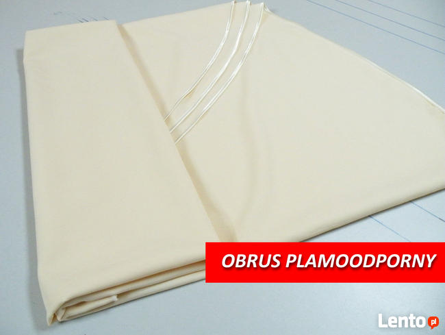 Obrus okrągły do FI 320 - NOWE - Plamoodporne