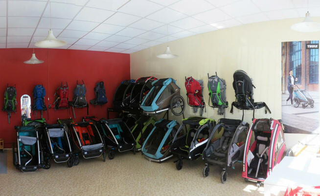 Travelito - wypożyczalnia przyczepek rowerowych dla dzieci