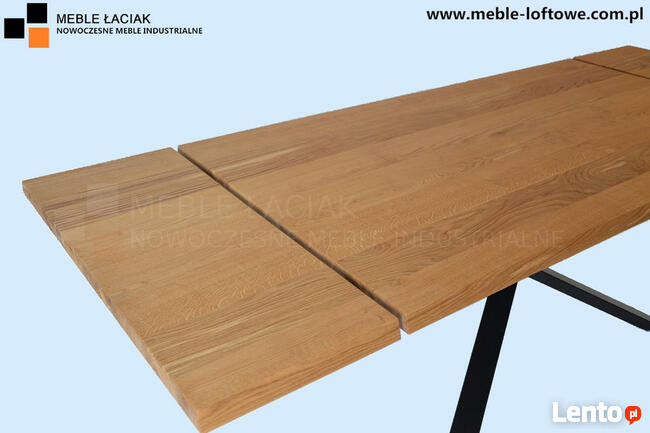 Niepowtarzalny stół dębowy, rozkładany, nr kat. 575