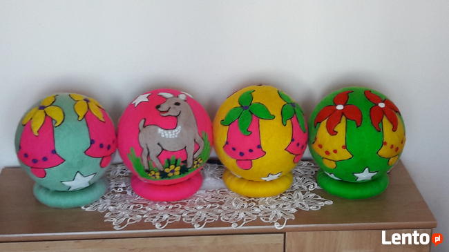 bombki z wełny czesankowej i styropianu - nietłukące się