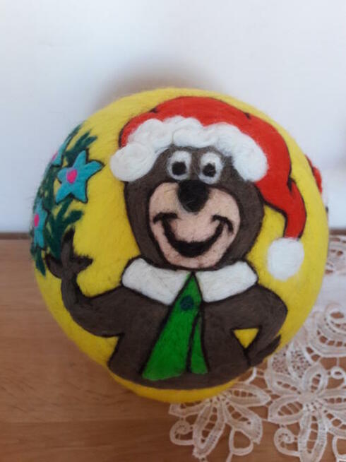 Bombki z filcu - nietłukące się - okazja !