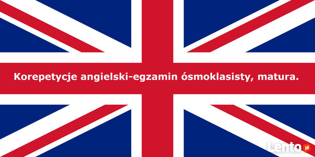 Korepetycje angielski on-line. Egzamin 8klasisty, maturalny.