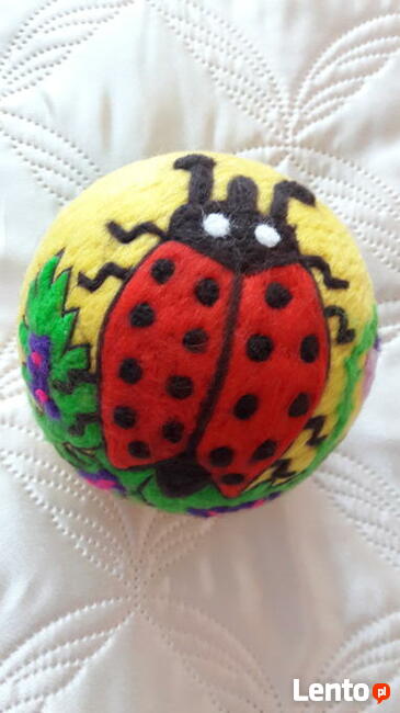 Bombki wykonane z filcu - nietłukące się - okazja