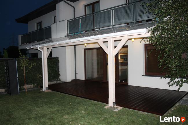 WIATA PRZYŚCIENNA Zadaszenie taras Pergola Poliwęglan Altana