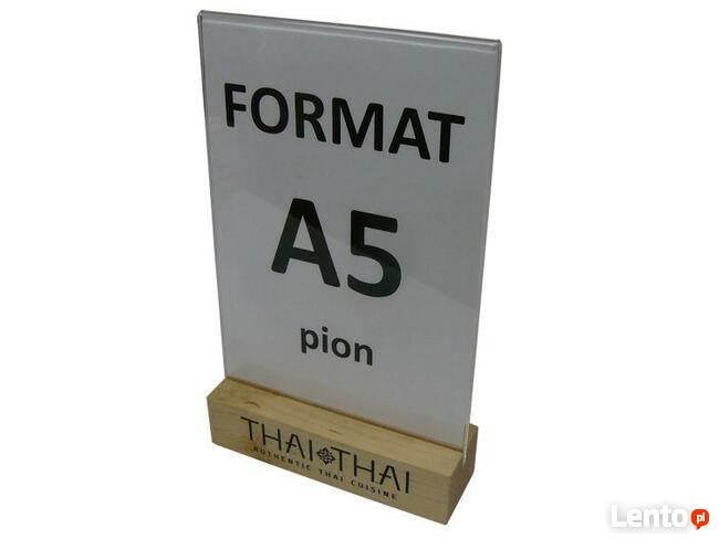 Stojak na menu ulotki, stojaki reklamowe