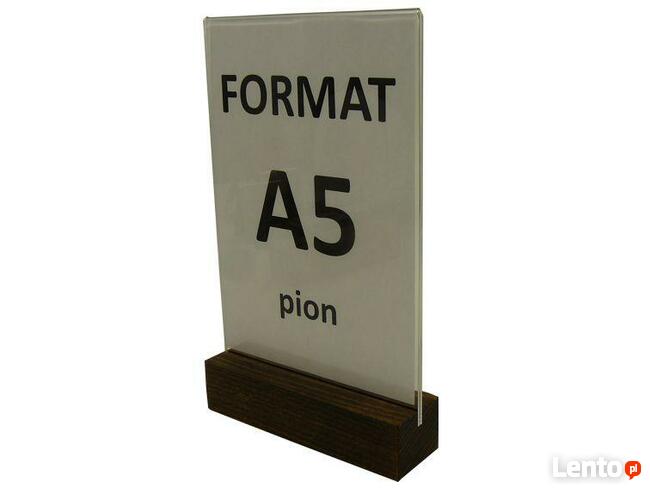 Stojak na menu ulotki, stojaki reklamowe