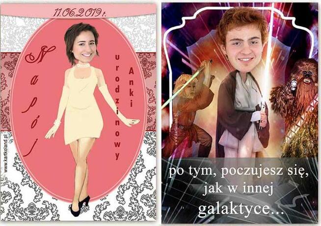 śmieszne naklejki na urodziny ze zdjęciem na wódkę 18 20 40