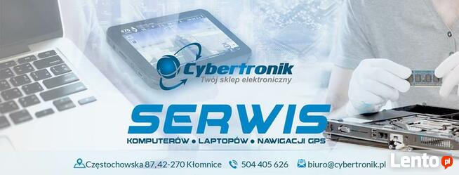 Serwis komputerów, laptopów,GPS, monitorów SKLEP KŁOMNICE