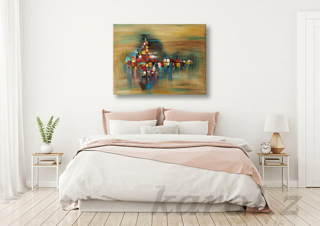 Obraz akrylowy, abstrakcja, do salonu, biura