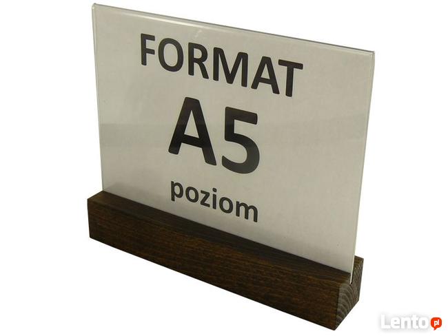 Stojak na menu ulotki, stojaki reklamowe