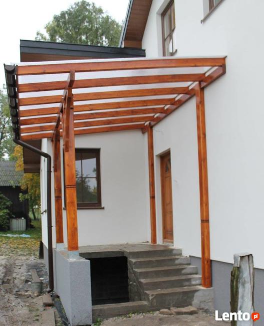 WIATA ZADASZENIE TARASU Pergola Altana Altanka Poliwęglan