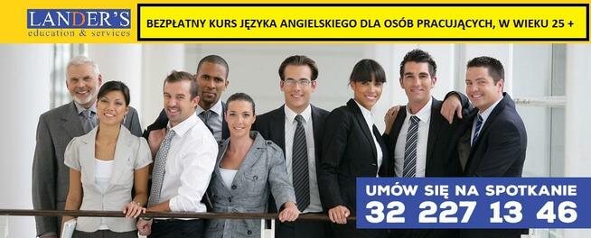 Darmowy Kurs Angielskiego Tychy - os. pracujące pow. 25 r.ż.