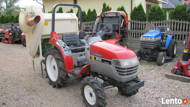 Odkurzacz do liści traktor traktorek Kubota Yanmar