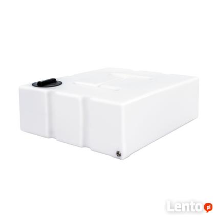 Zbiornik płaski na jacht, poziomy, niski pojemnik do kampera