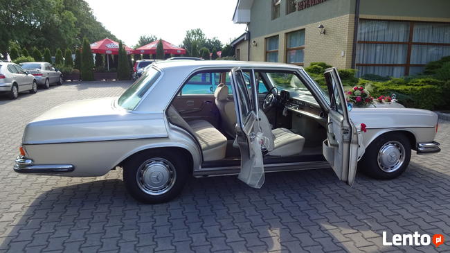 Auto do ślubu zabytkowy Mercedes W108