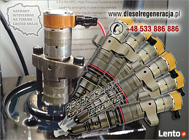 CAT C7/C9 10R7222 10R7223 10R7225 10R4764 po naprawie.