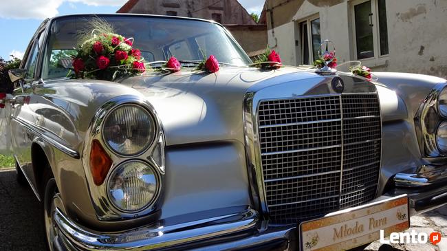 Auto do ślubu zabytkowy Mercedes W108