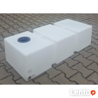 Zbiornik płaski na jacht, poziomy, niski pojemnik do kampera