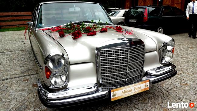 Auto do ślubu zabytkowy Mercedes W108