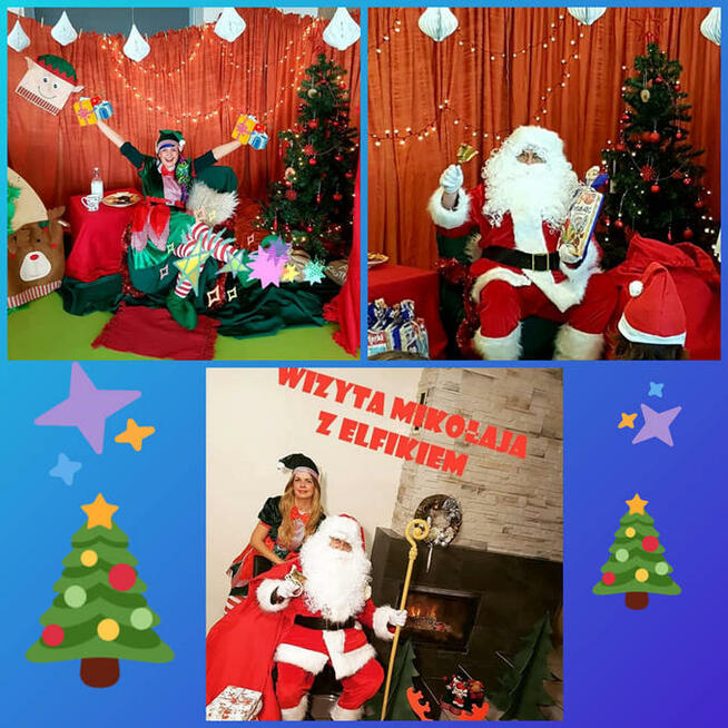 Wizyta Świętego Mikołaja/ 24 Grudnia/ Bale Choinkowe/
