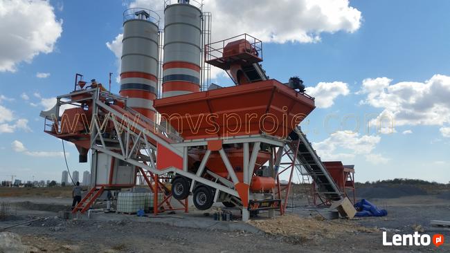 MVS Proje MVS60M MOBILNE WĘZŁY BETONIARSKIE