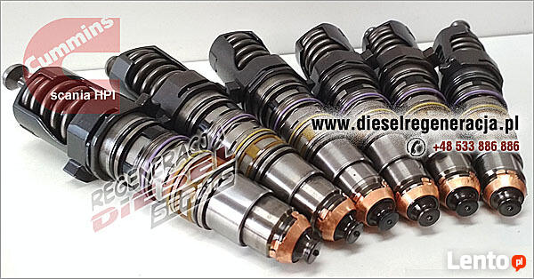 Naprawa wtryskiwaczy, pomp wtryskowych, pompowtryskiwaczy.