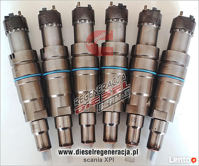 Naprawa wtryskiwaczy SCANIA XPI.