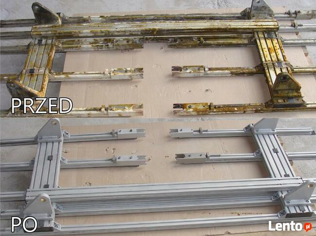 Szkiełkowanie stali nierdzewnej, kwasoodpornej i aluminium