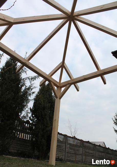 Altana KONSTRUKCJA ALTANY 3,3x3,3m Altanka Pergola Wiata