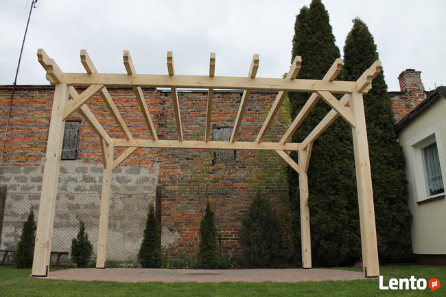 PERGOLA WIATA 3.6m x 3.3m Altana Altanka Zadaszenie tarasu