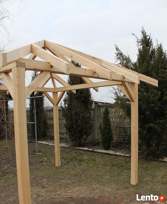 Altana KONSTRUKCJA ALTANY 3,3x3,3m Altanka Pergola Wiata