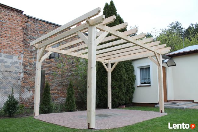 PERGOLA WIATA 3.6m x 3.3m Altana Altanka Zadaszenie tarasu