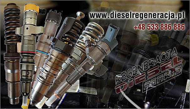 Naprawa wtryskiwaczy SCANIA XPI.