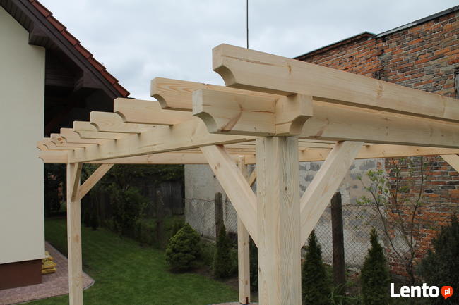 PERGOLA WIATA 3.6m x 3.3m Altana Altanka Zadaszenie tarasu