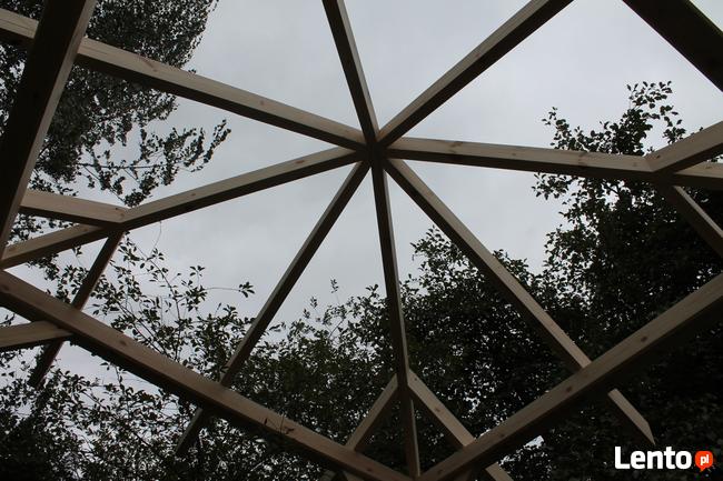 Altana KONSTRUKCJA ALTANY 3,5x3,5m Altanka Pergola Wiata