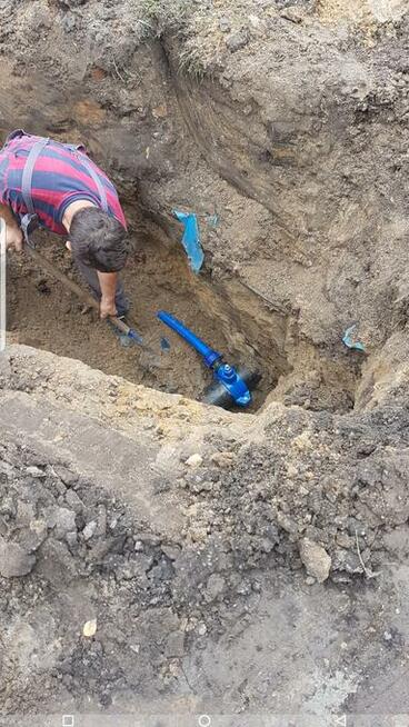 Usługi Minikoparka-Wywrotka do 3,5t - Przylacza wod-kan