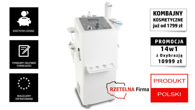 Kombajn kosmetyczny mobilny + Zestaw mebli mobilnych