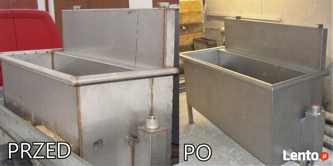 Szkiełkowanie stali nierdzewnej, kwasoodpornej i aluminium