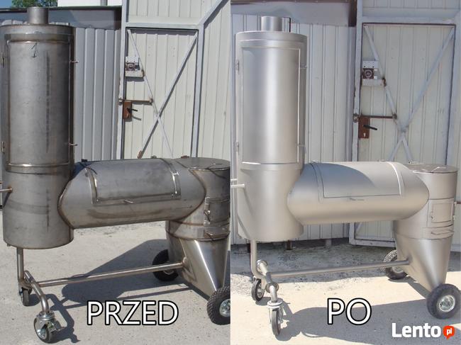 Szkiełkowanie stali nierdzewnej, kwasoodpornej i aluminium