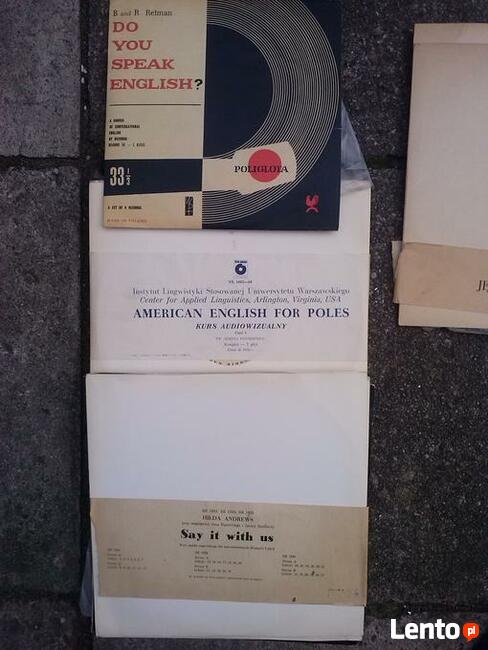 Płyty do nauki języka angielskiego, francuskiego, hiszpański
