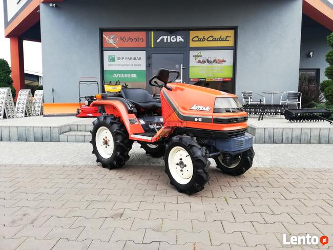 MiniTraktor japoński 4WD Kubota Aste A13 diesel 3-cyl. 13 KM