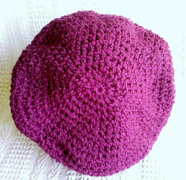 Wrzosy czy maliny? - beret:)