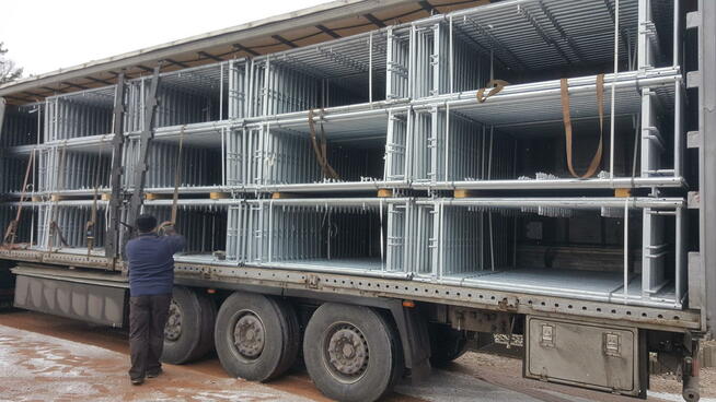 Rusztowania elewacyjne Pletac 153m2 nowe Kielce, Radom