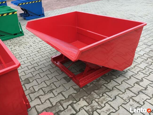 Koleby, zbiorniki metalowe, pojemniki z otwieranym dnem