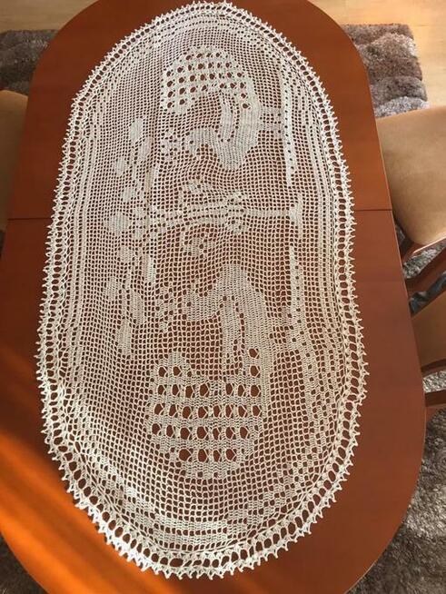 Przyjmę zlecenia na chałupnicze szydełkowanie serwet , serwe