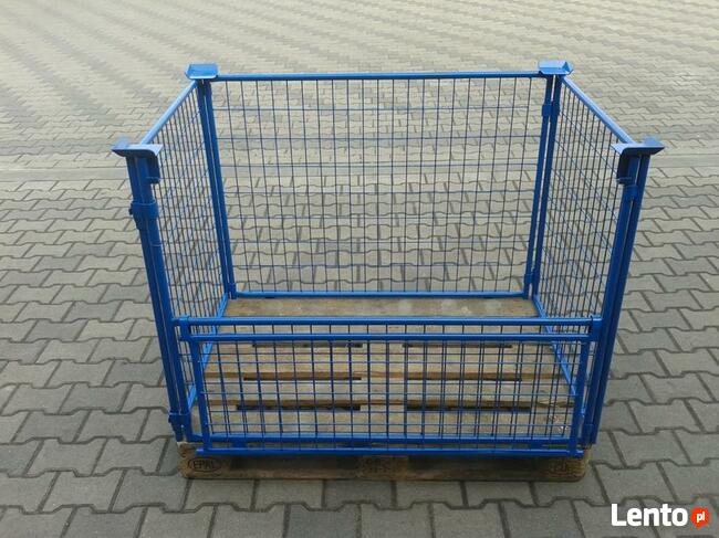 Metalowy kosz paletowy 1200x800