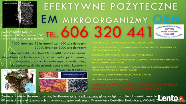 OEMy Efektywne MikroorganizmyTlenowe OEMy1000L EMy