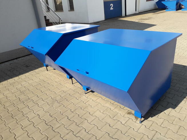 Koleby, zbiorniki metalowe, pojemniki z otwieranym dnem